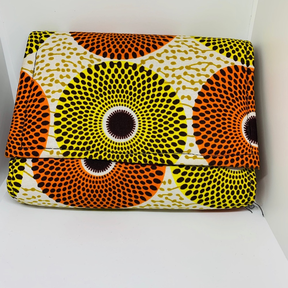 Handmade African Print Colorful Clutch bag